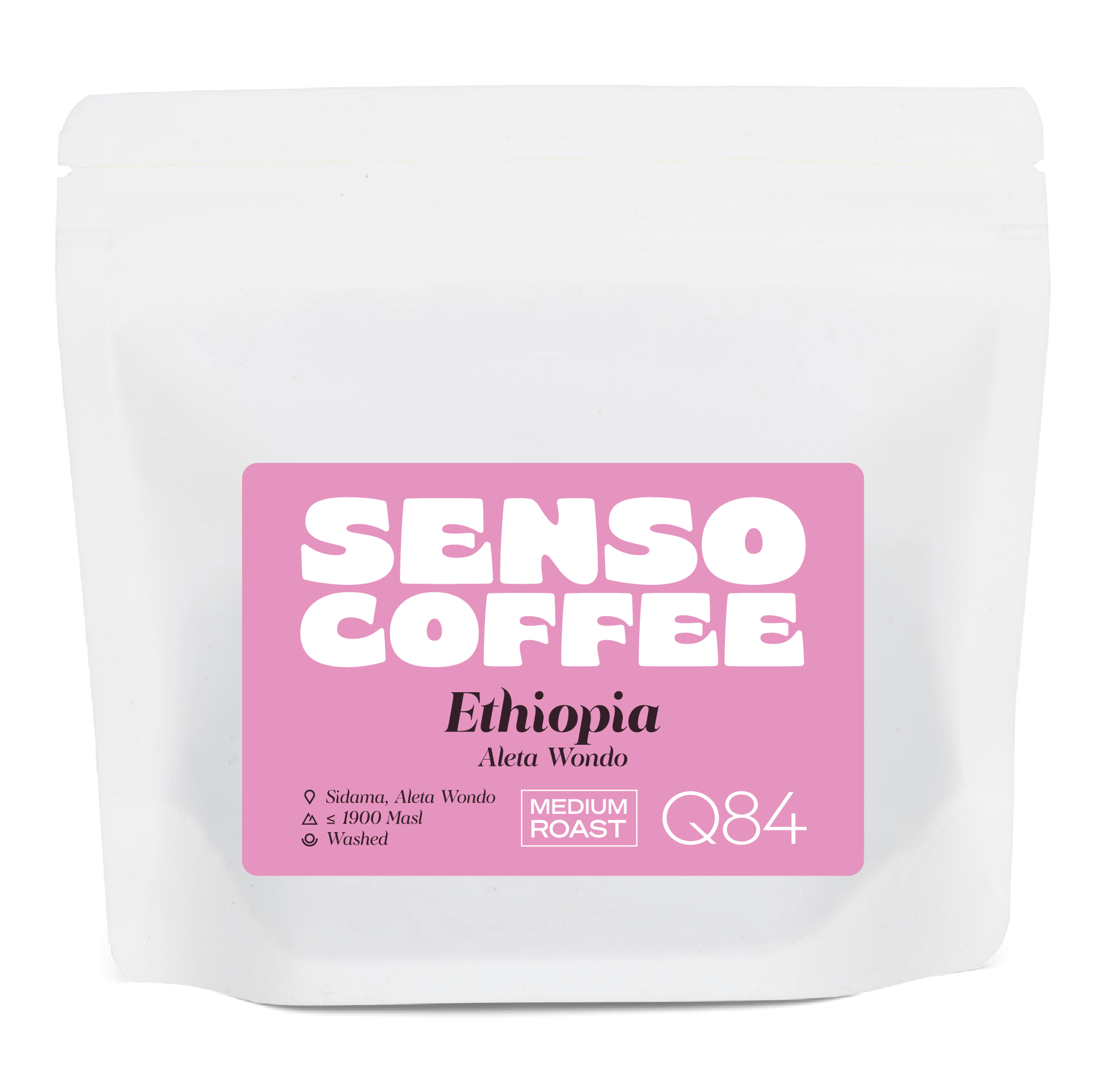 Кава Senso Coffee Ethiopia Sidamo Aleta Wondo, 250 г, середнє обсмаження