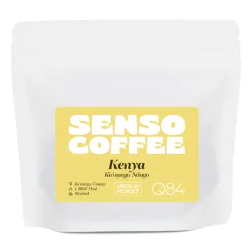 Кава Senso Coffee Kenya Kirinyaga Ndogo, 250 г, середнє обсмаження