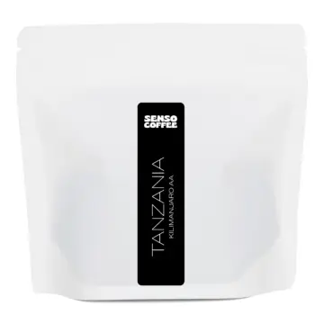 Кава SENSO COFFEE Tanzania Kilimanjaro AA, пачка 250 г